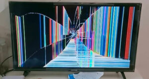Can you repair a TV screen?